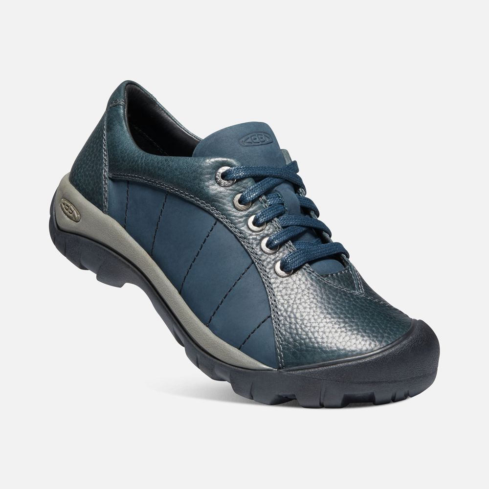 Chaussures À Lacets Keen Femme Bleu Marine | Presidio | STRNU-3062